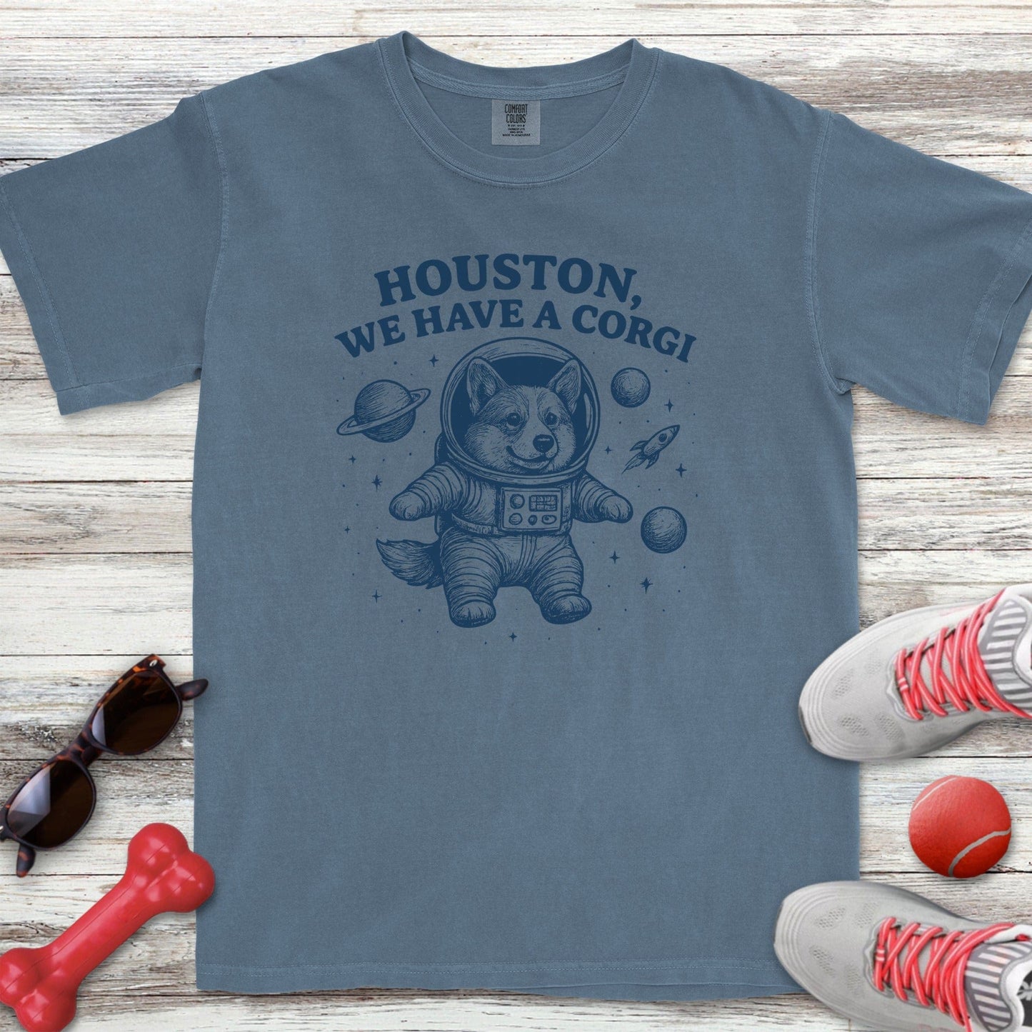 Corgi Astronaut T-Shirt