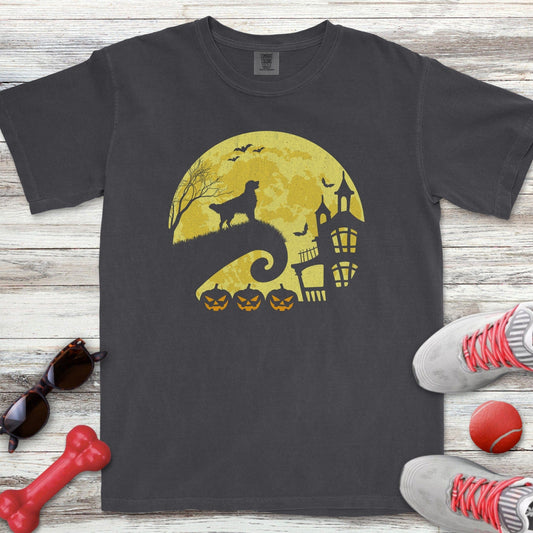 Golden Halloween Moon T-Shirt