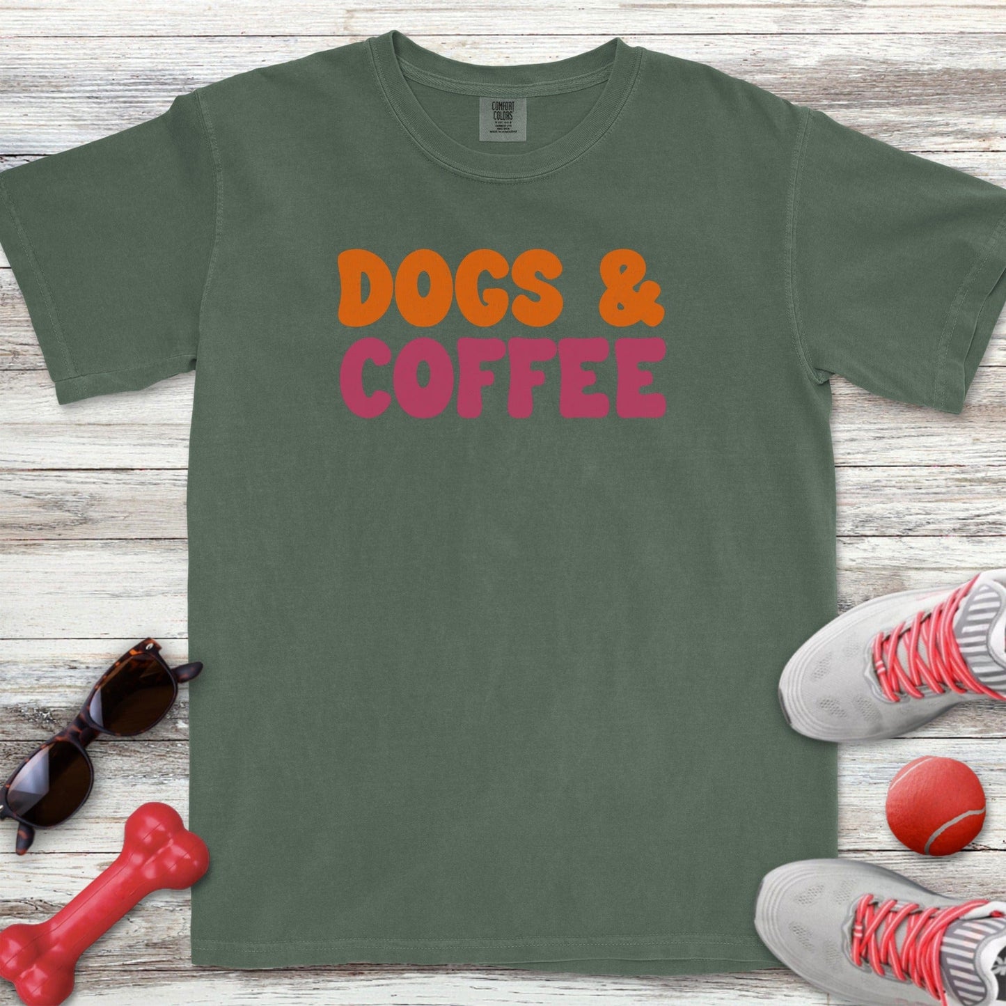 Dogs and Coffee T-Shirt