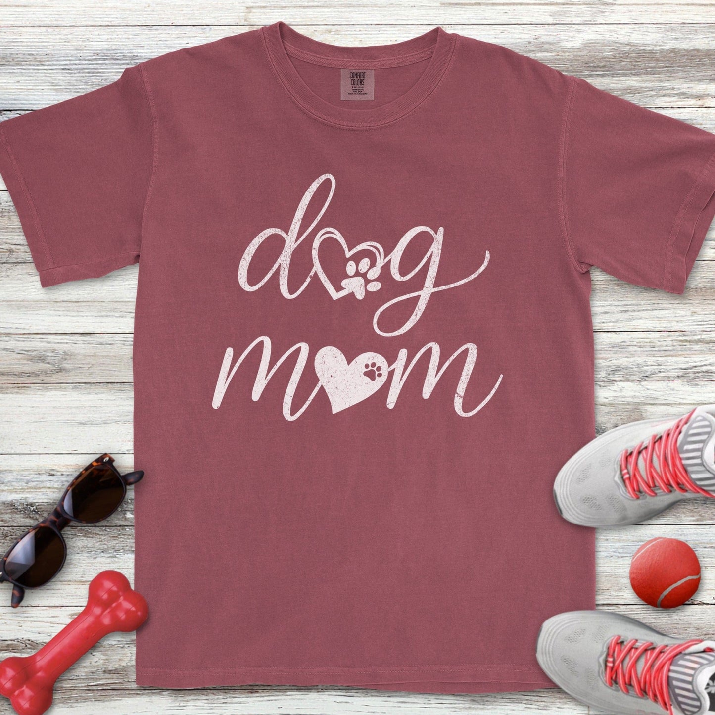 Dog Mom Hearts T-Shirt