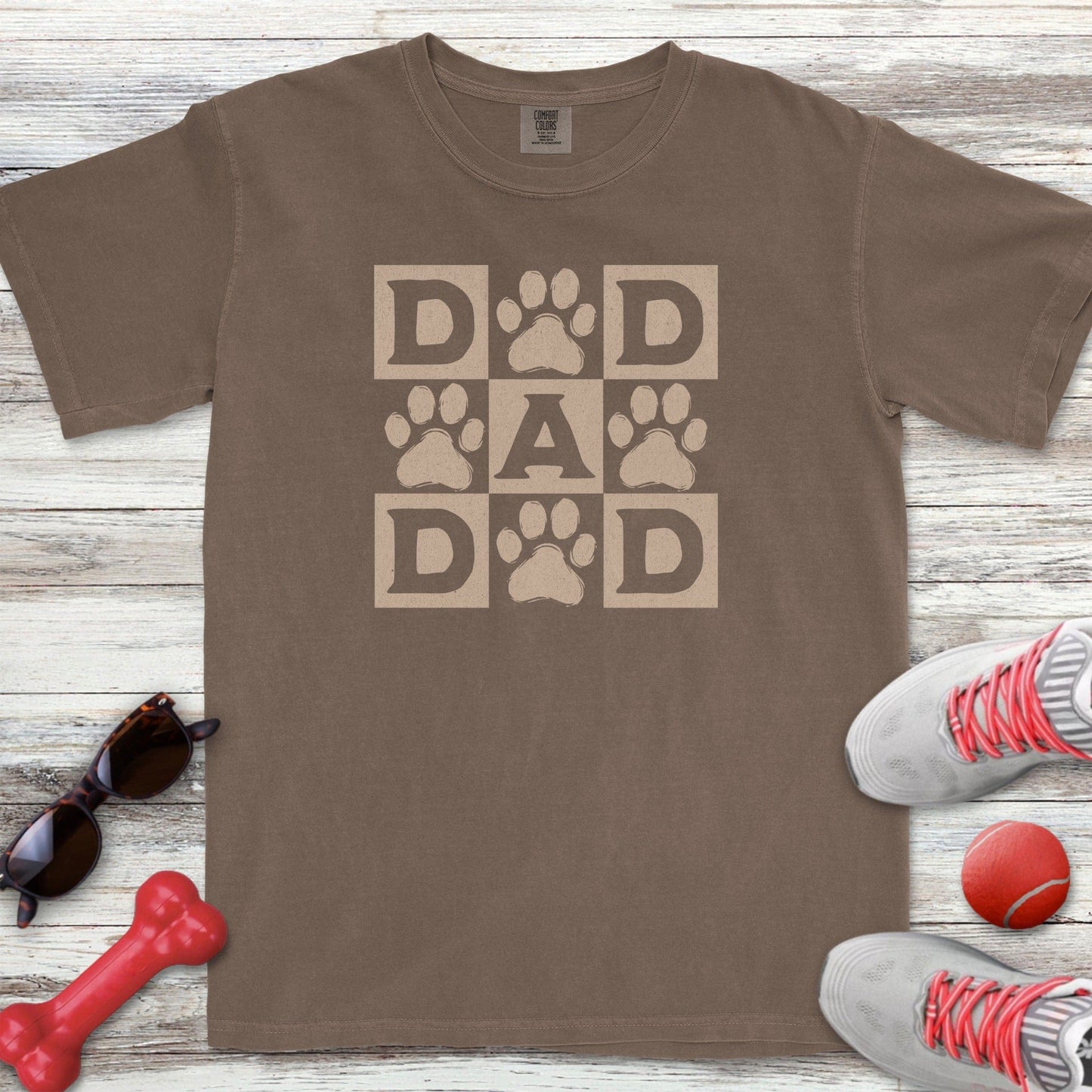 Paw Print Dad T-Shirt