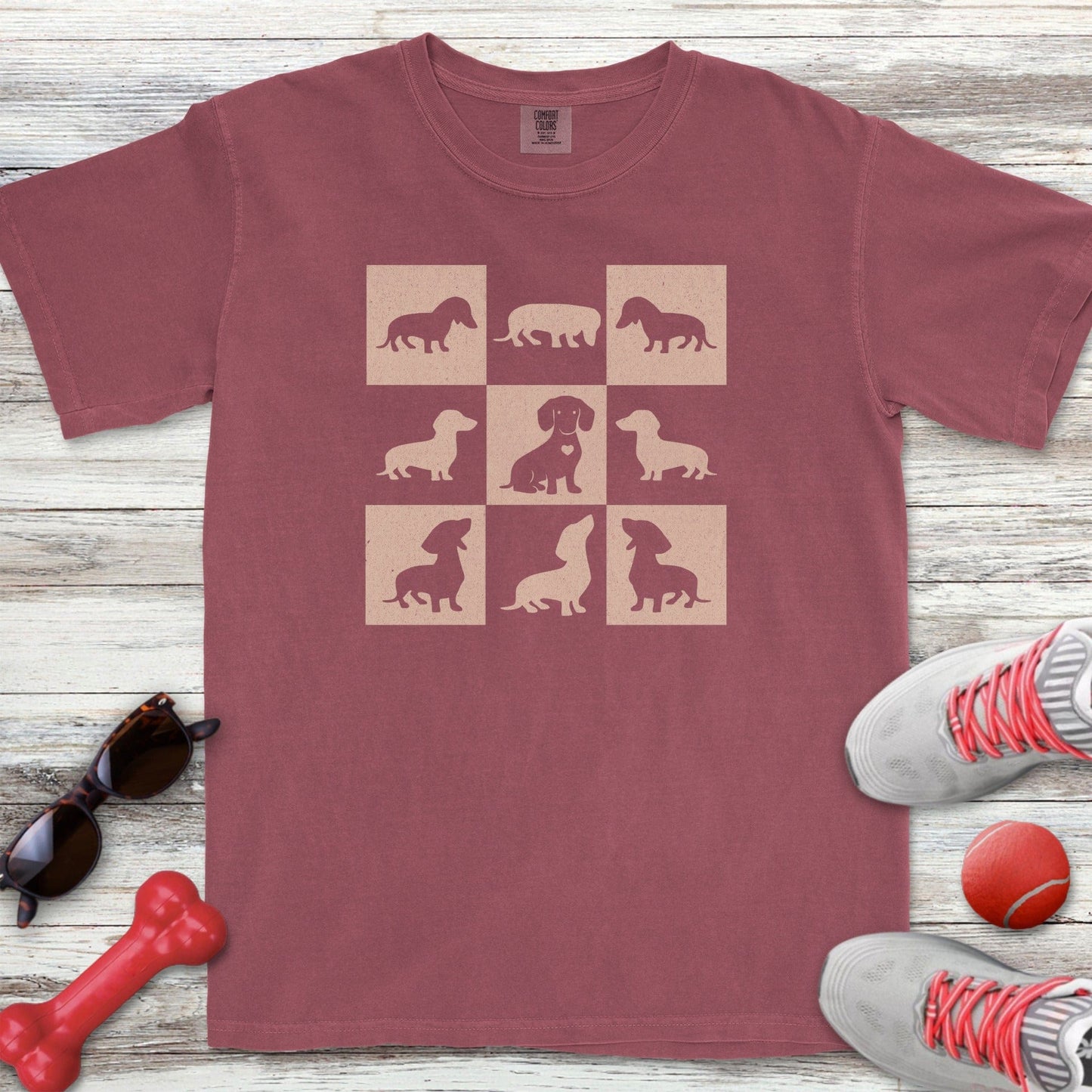 Boho Dachshund T-Shirt
