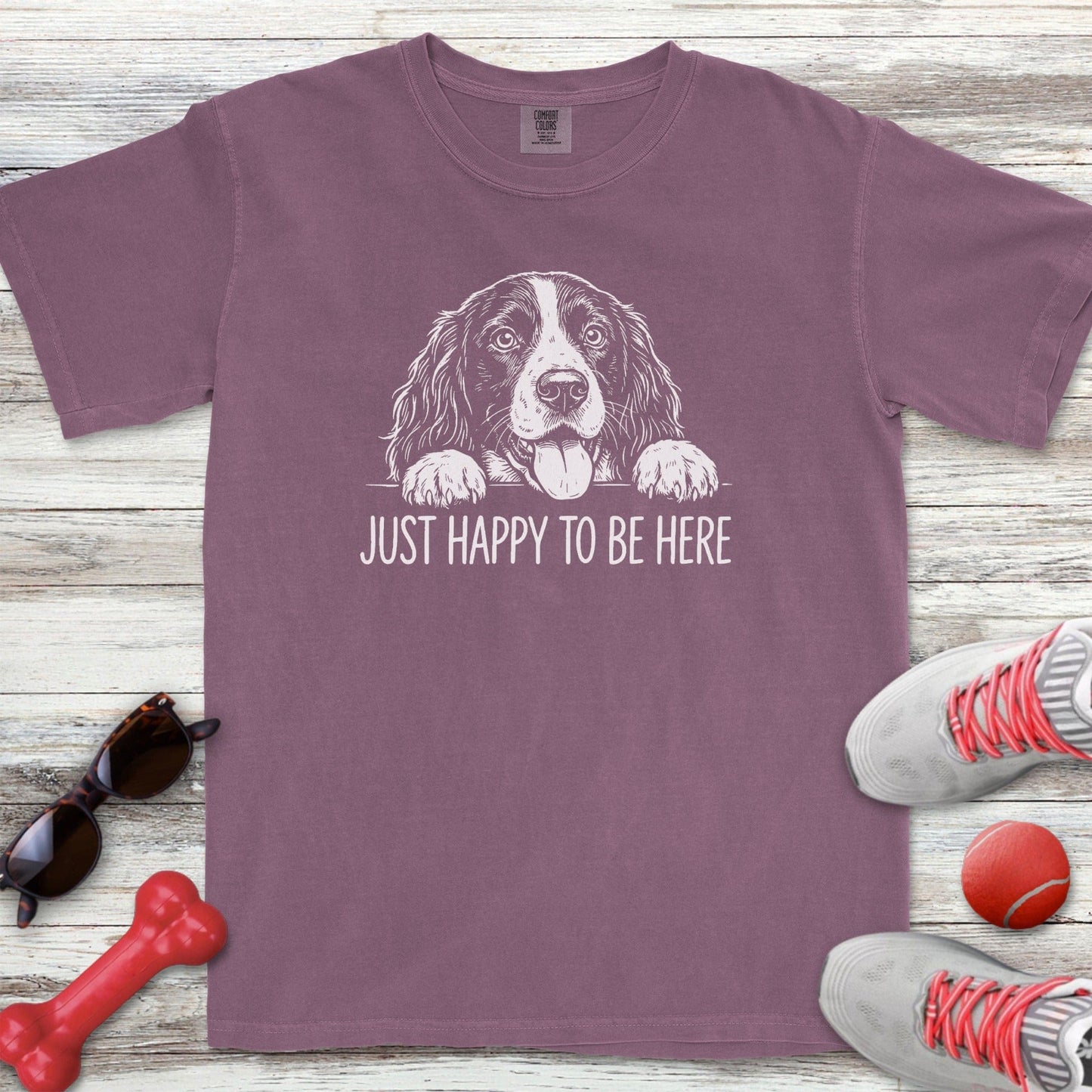 English Springer Spaniel Happy T-Shirt