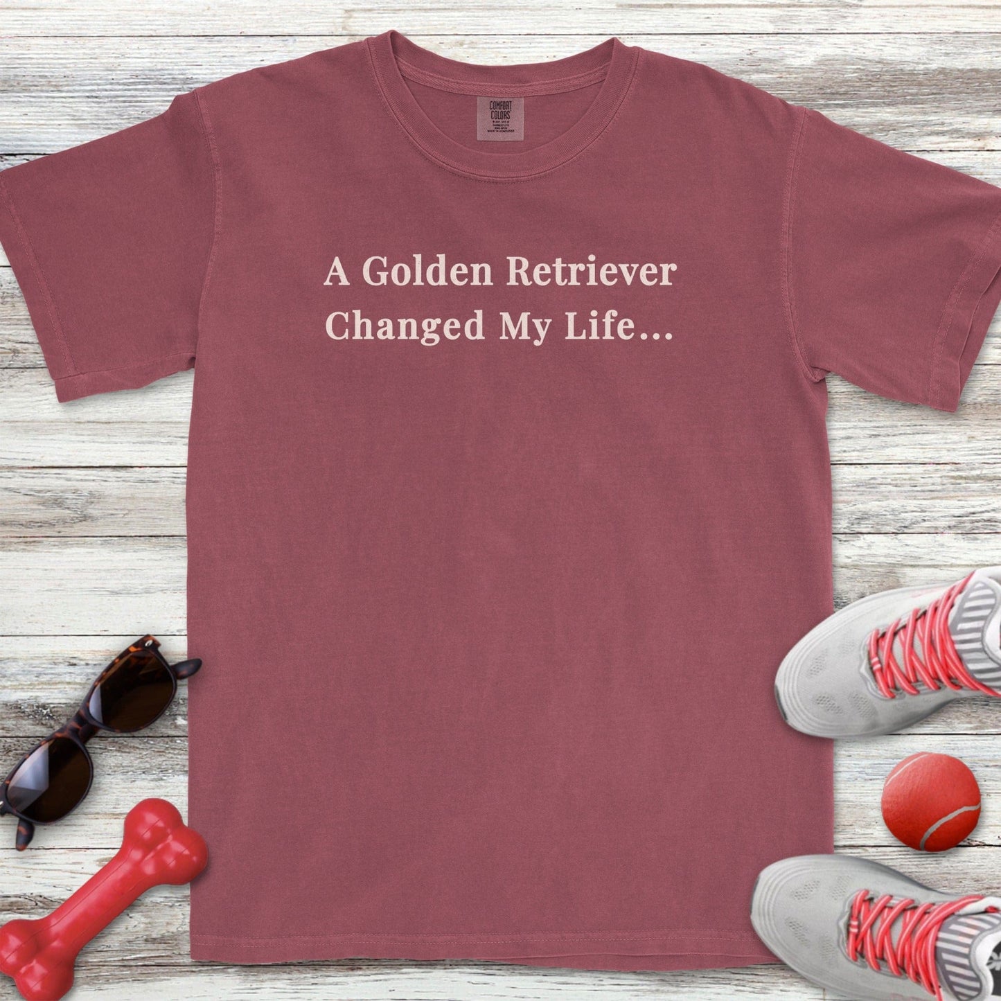 Changed My Life Golden T-Shirt