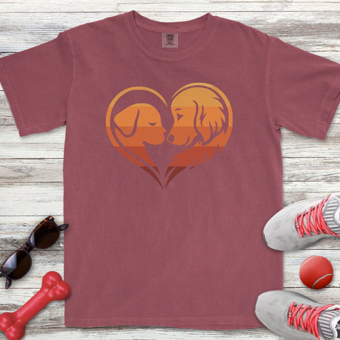 Retro Sun Logo T-Shirt