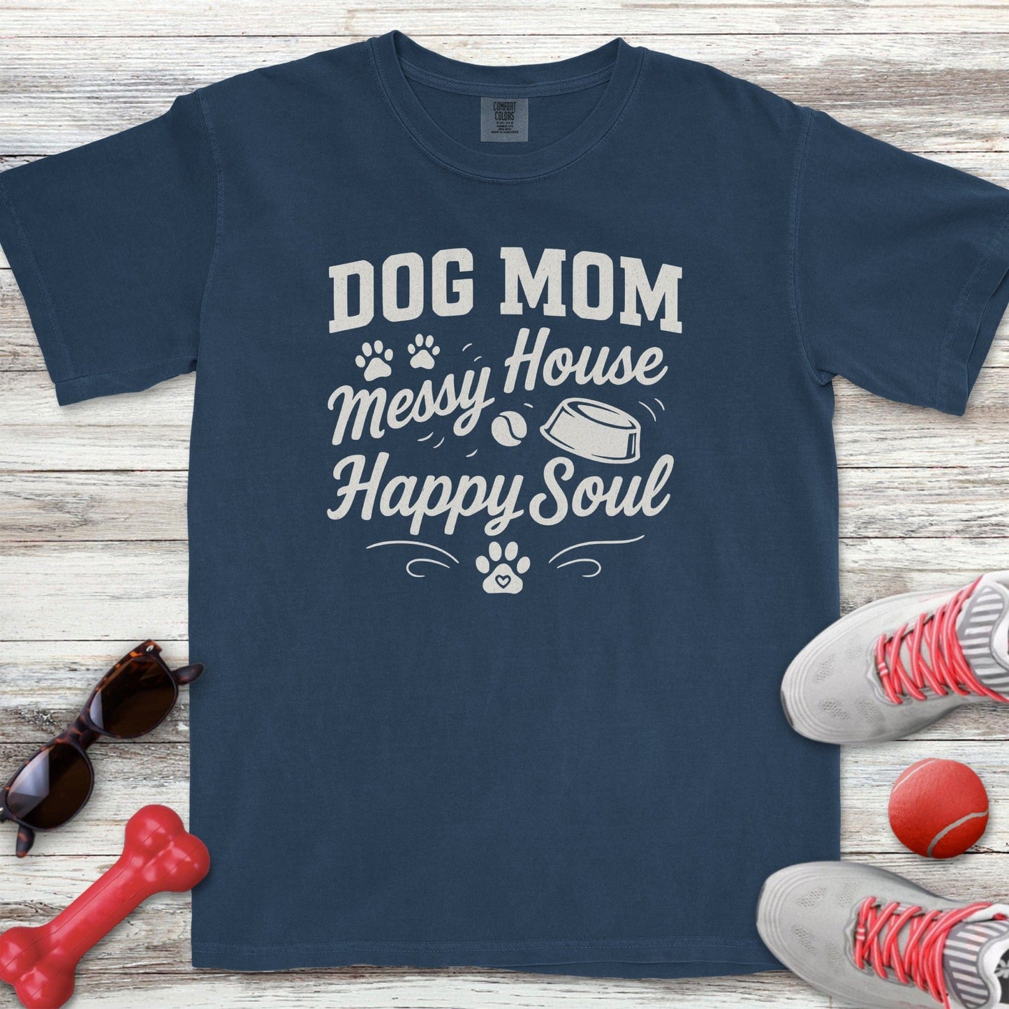Dog Mom Happy Soul T-Shirt