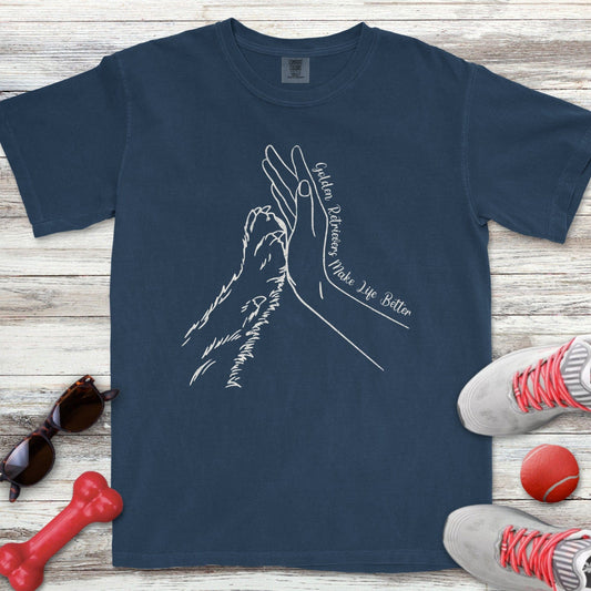 Golden Retriever Together T-Shirt