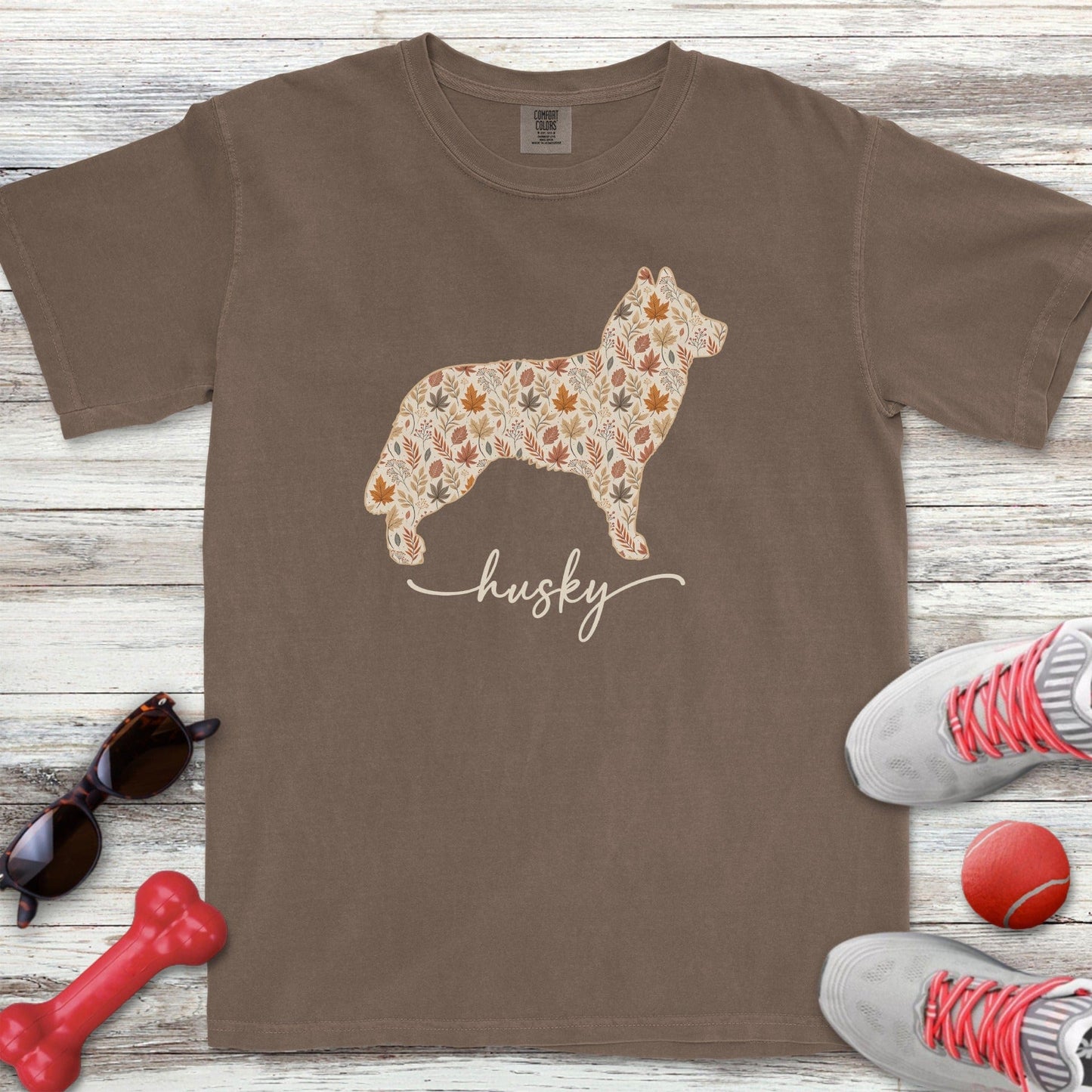 Husky Fall T-Shirt