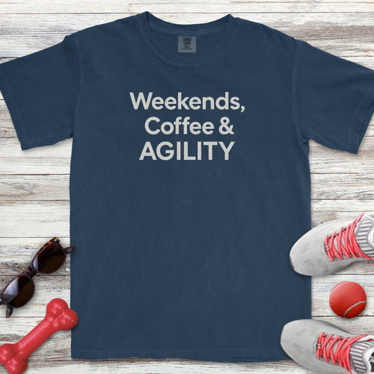 Weekends Coffee Agility T-Shirt