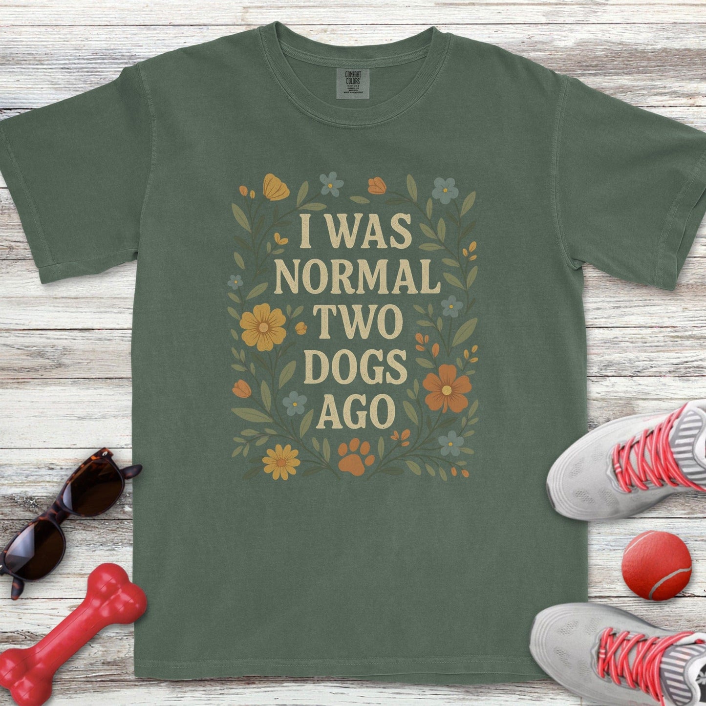 I Was Normal Floral T-Shirt