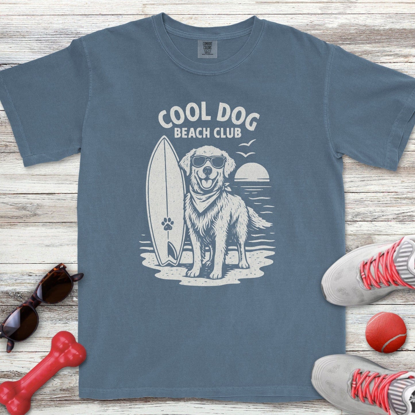 Cool Dog Beach Club T-Shirt