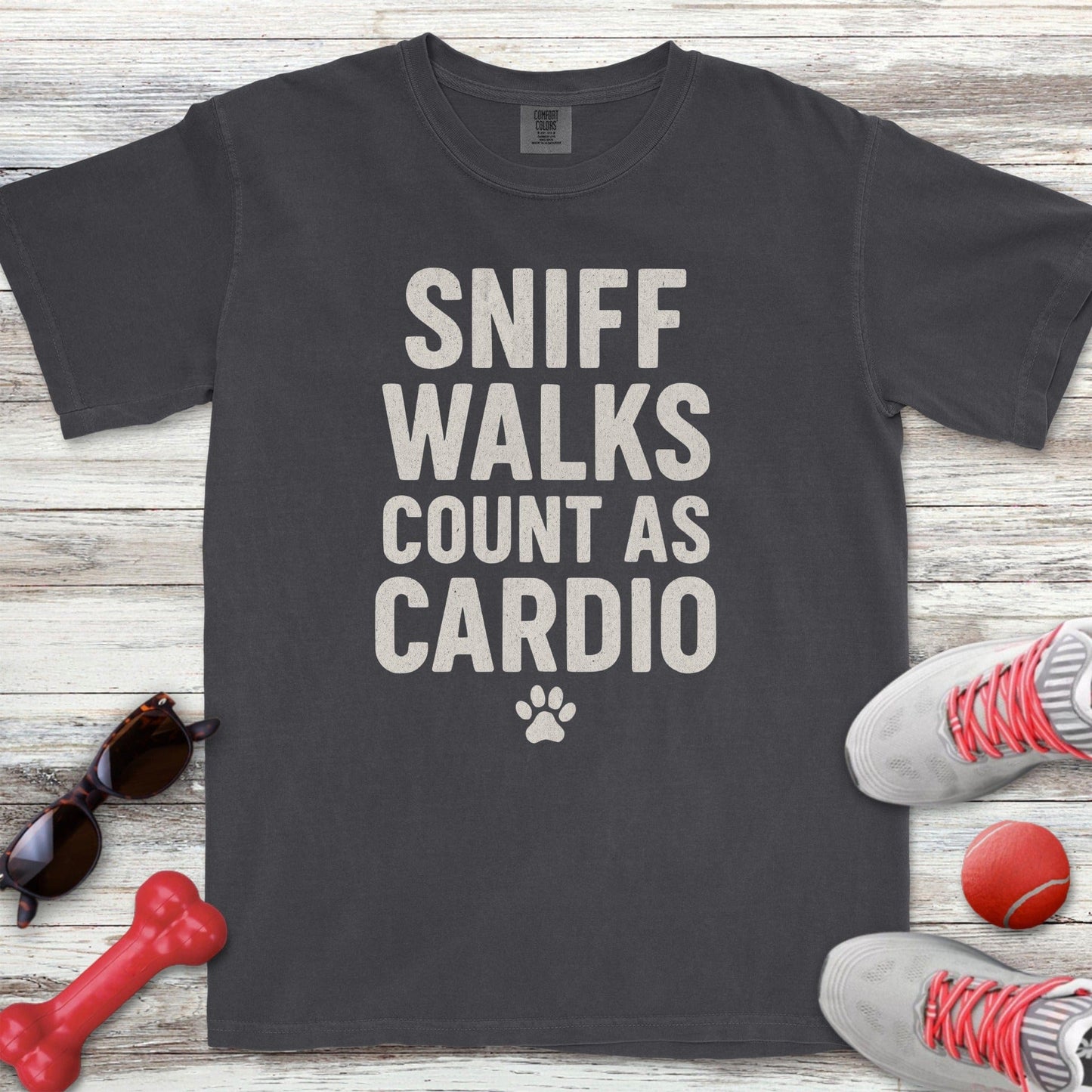 Sniff Walks Are Cardio Bold T-Shirt