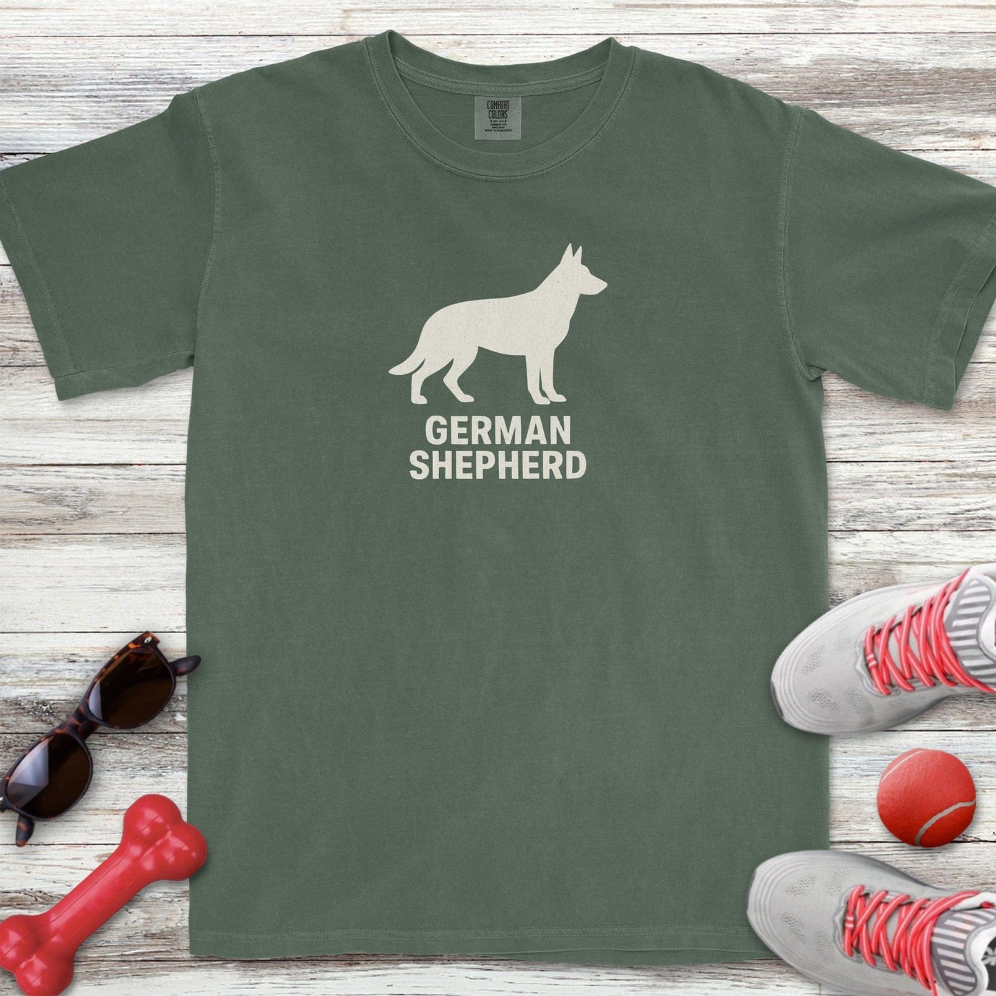 German Shepherd Silhouette T-Shirt