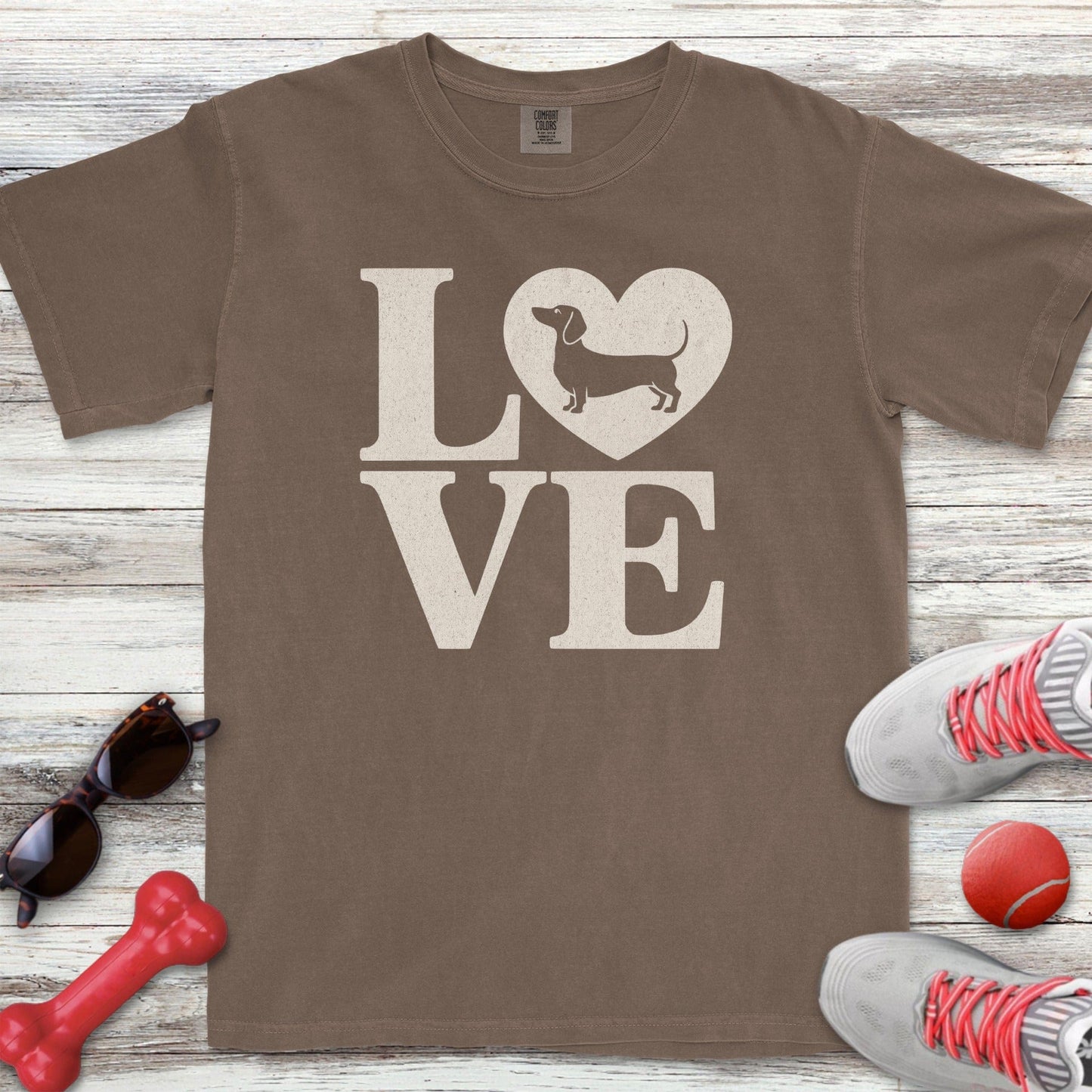 Dachshund Heart T-Shirt