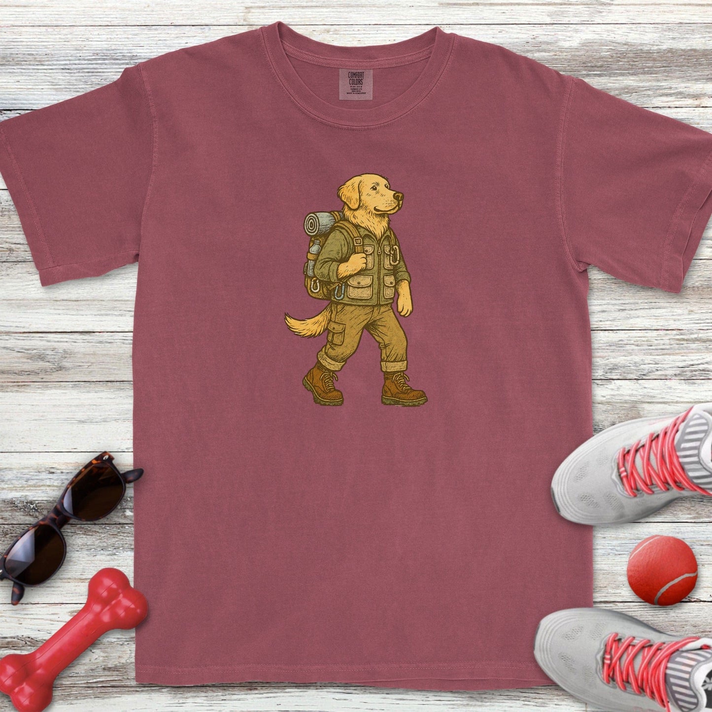 Hiking Labrador T-Shirt