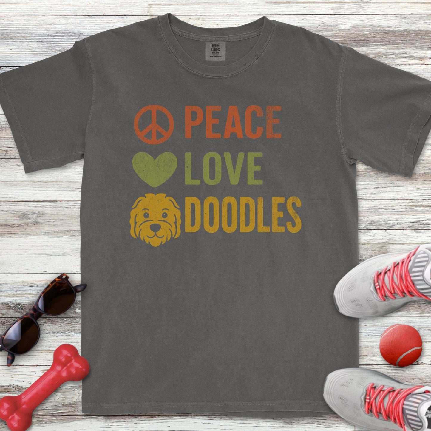 Peace Love Doodles T-Shirt