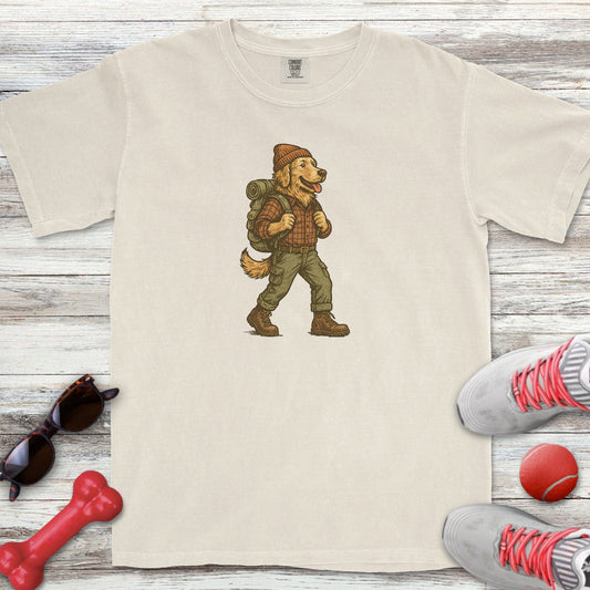 Hiking Golden Retriever T-Shirt