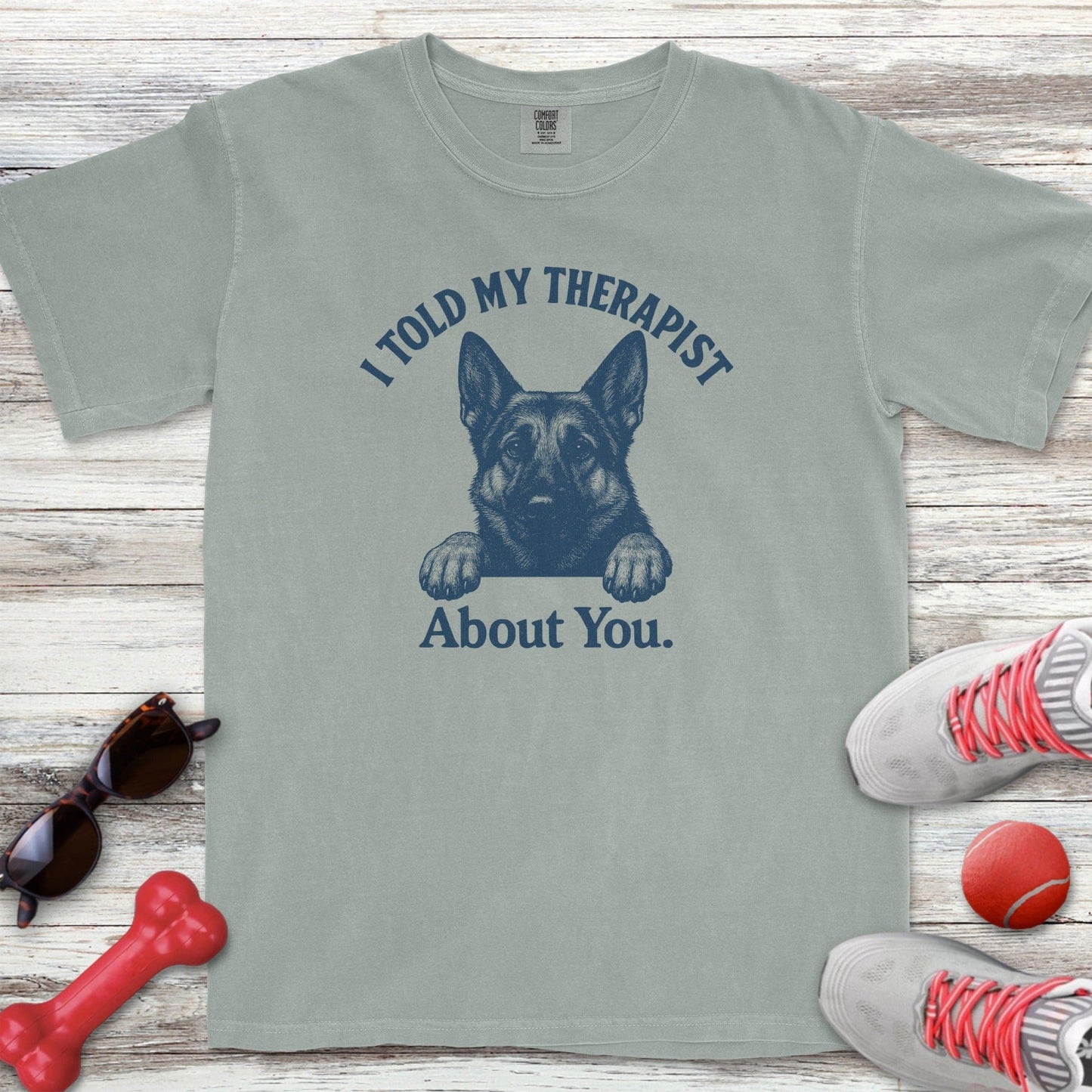 German Shepherd Therapist T-Shirt
