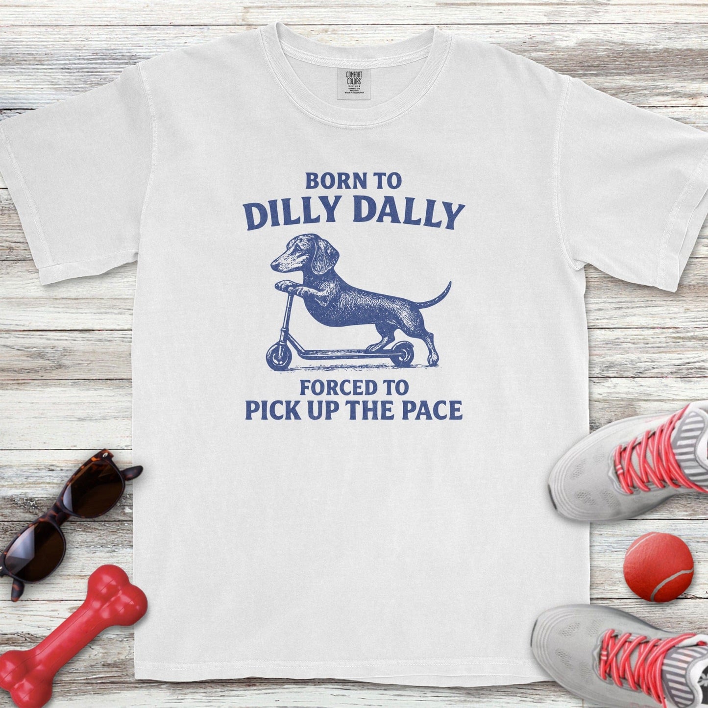 Dilly Dally Dachshund T-Shirt