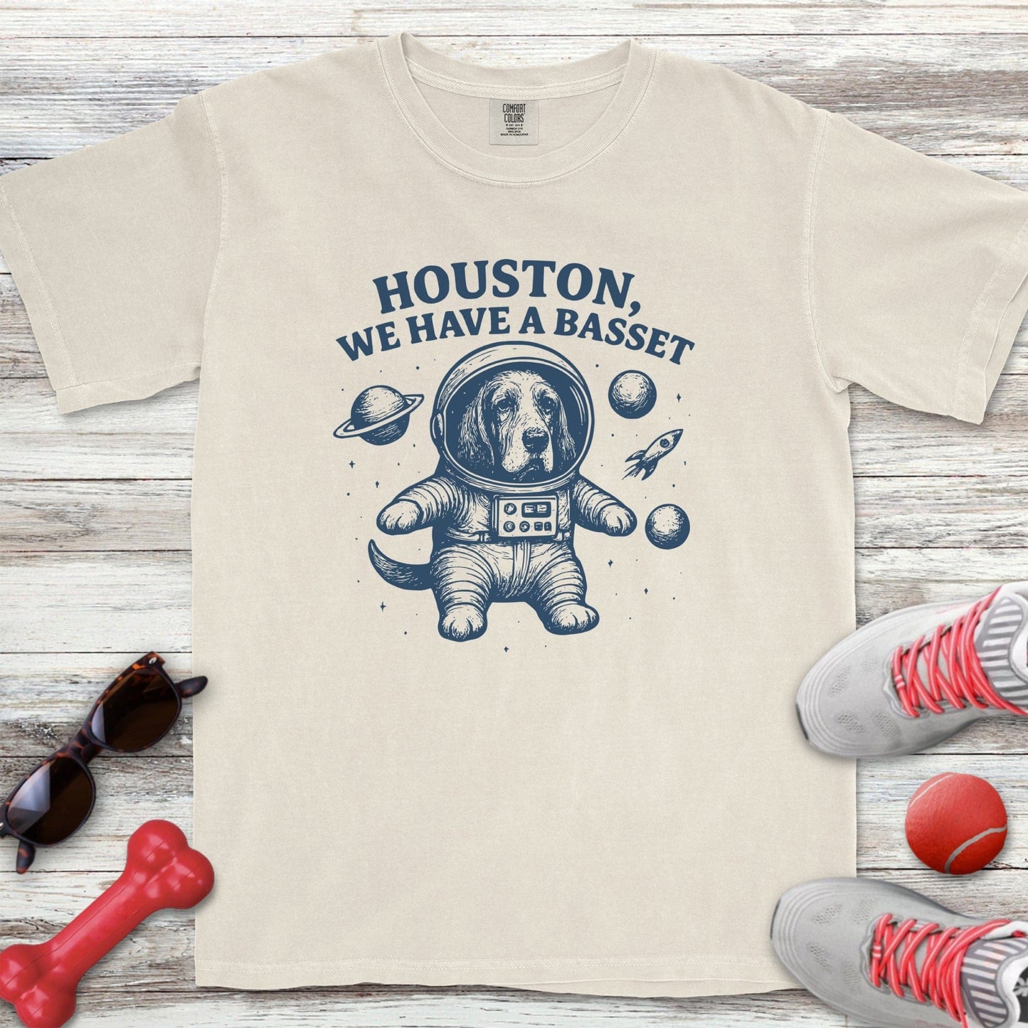 Basset Astronaut T-Shirt