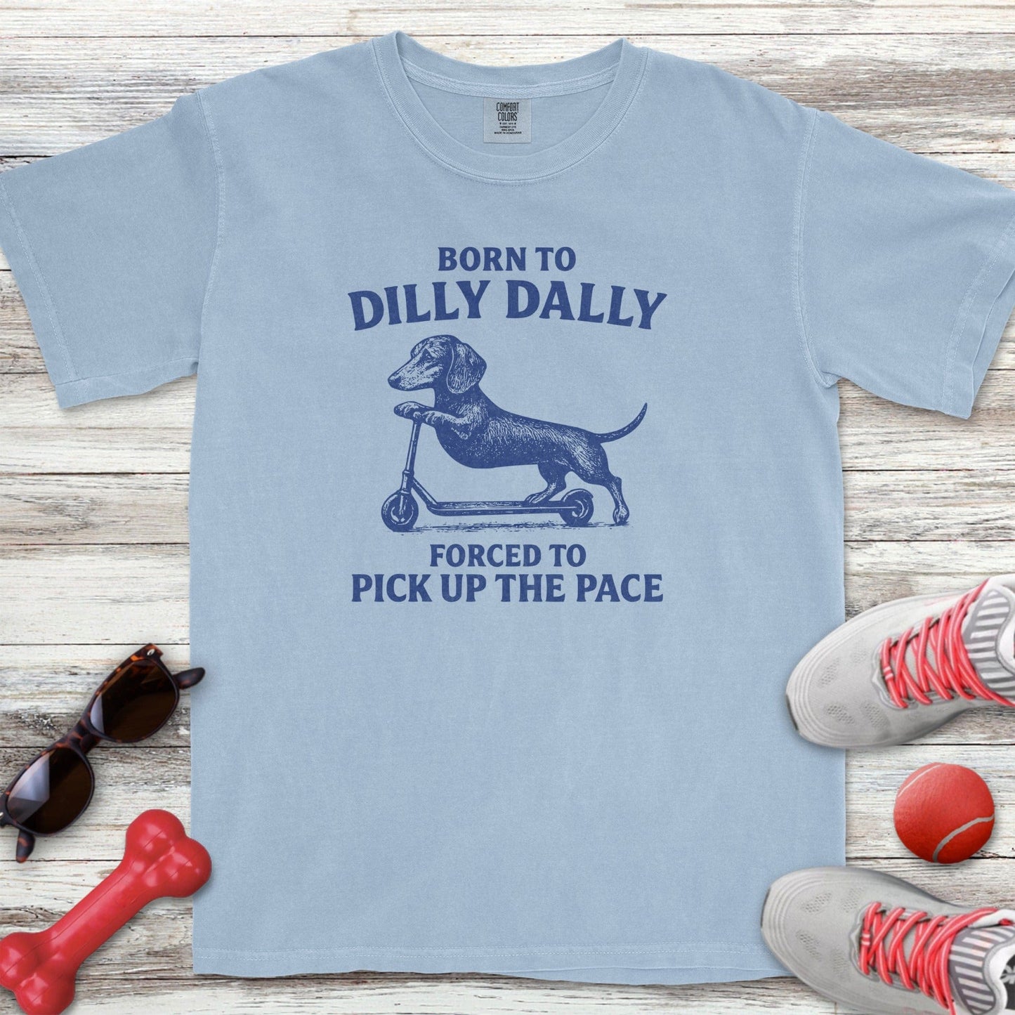 Dilly Dally Dachshund T-Shirt