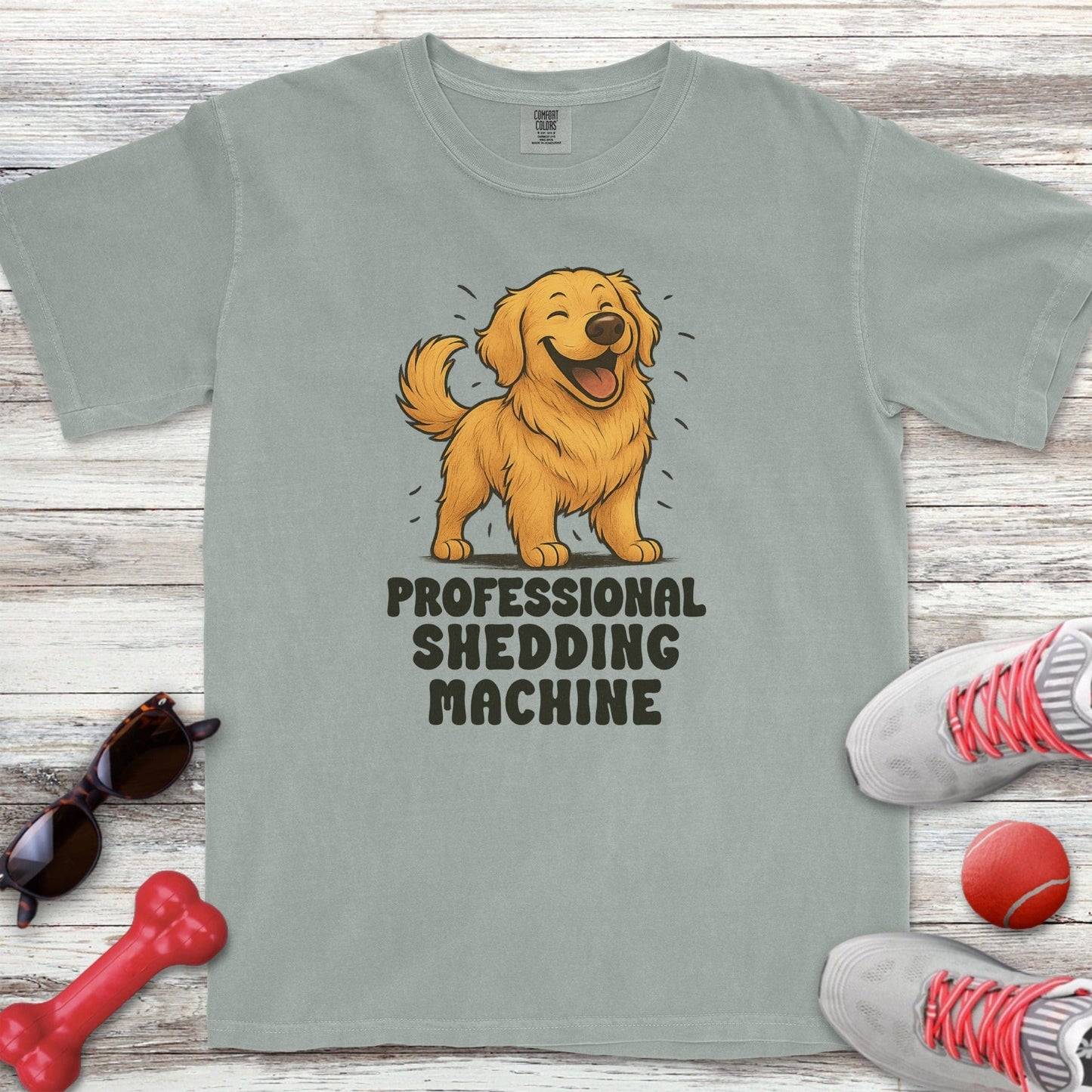 Golden Shedding Machine T-Shirt