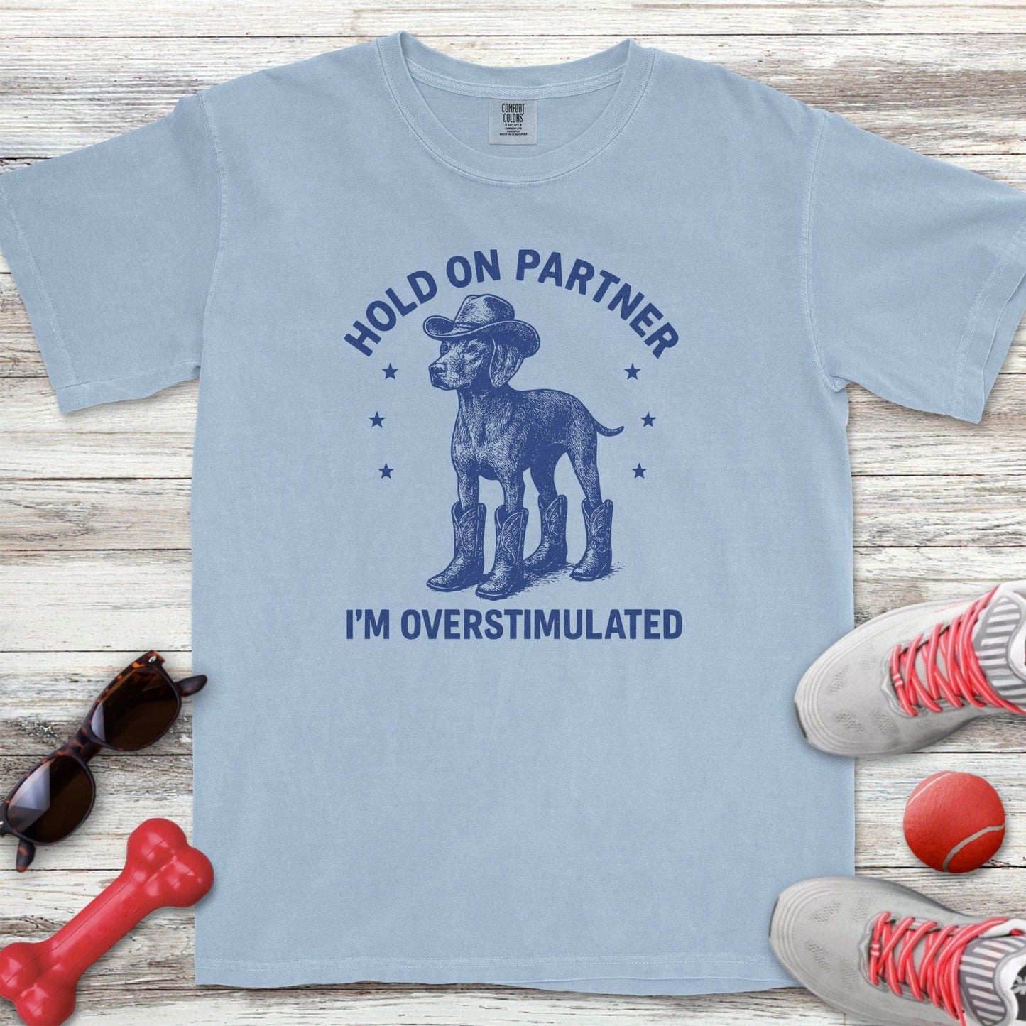 Overstimulated Vizsla T-Shirt