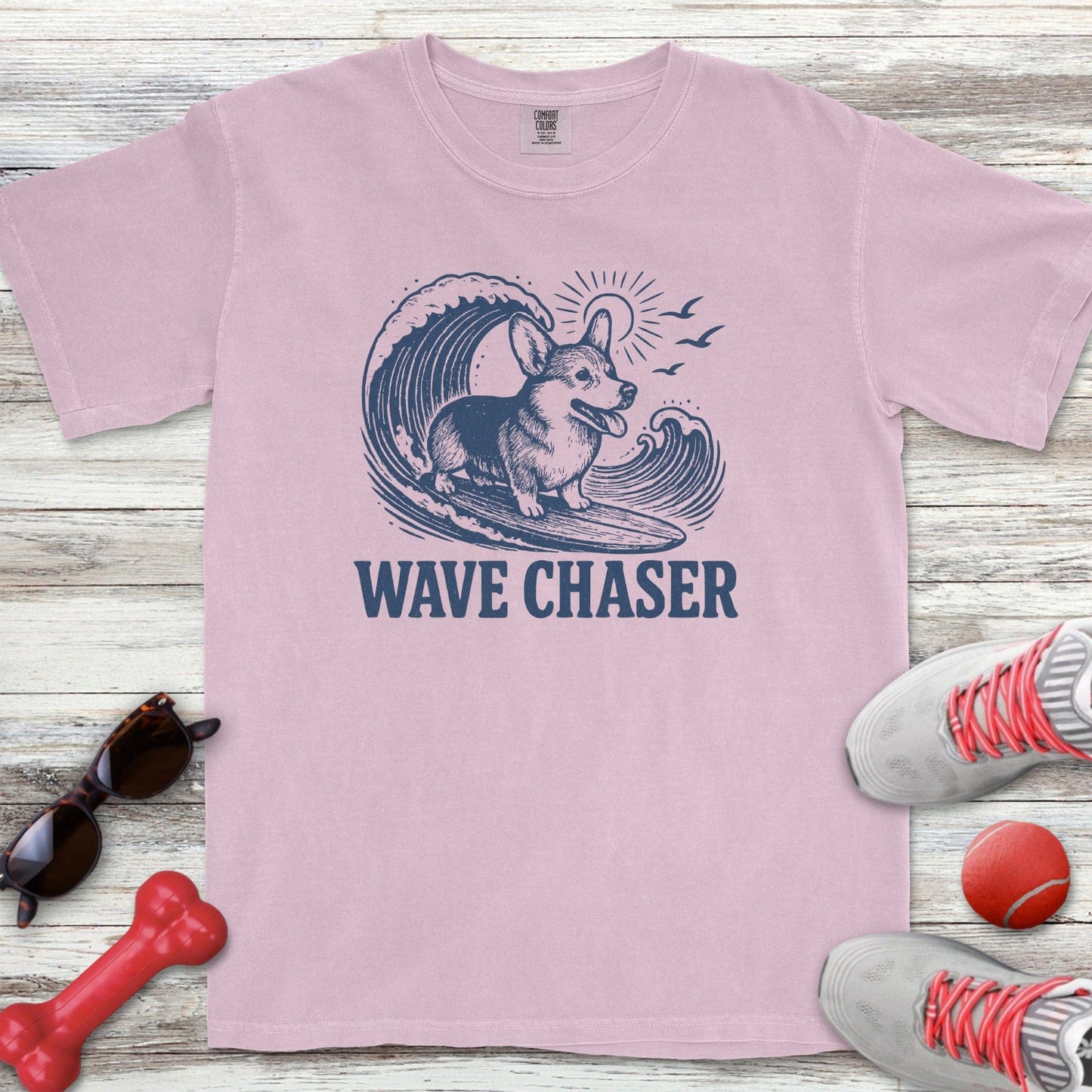 Corgi Surfer T-Shirt