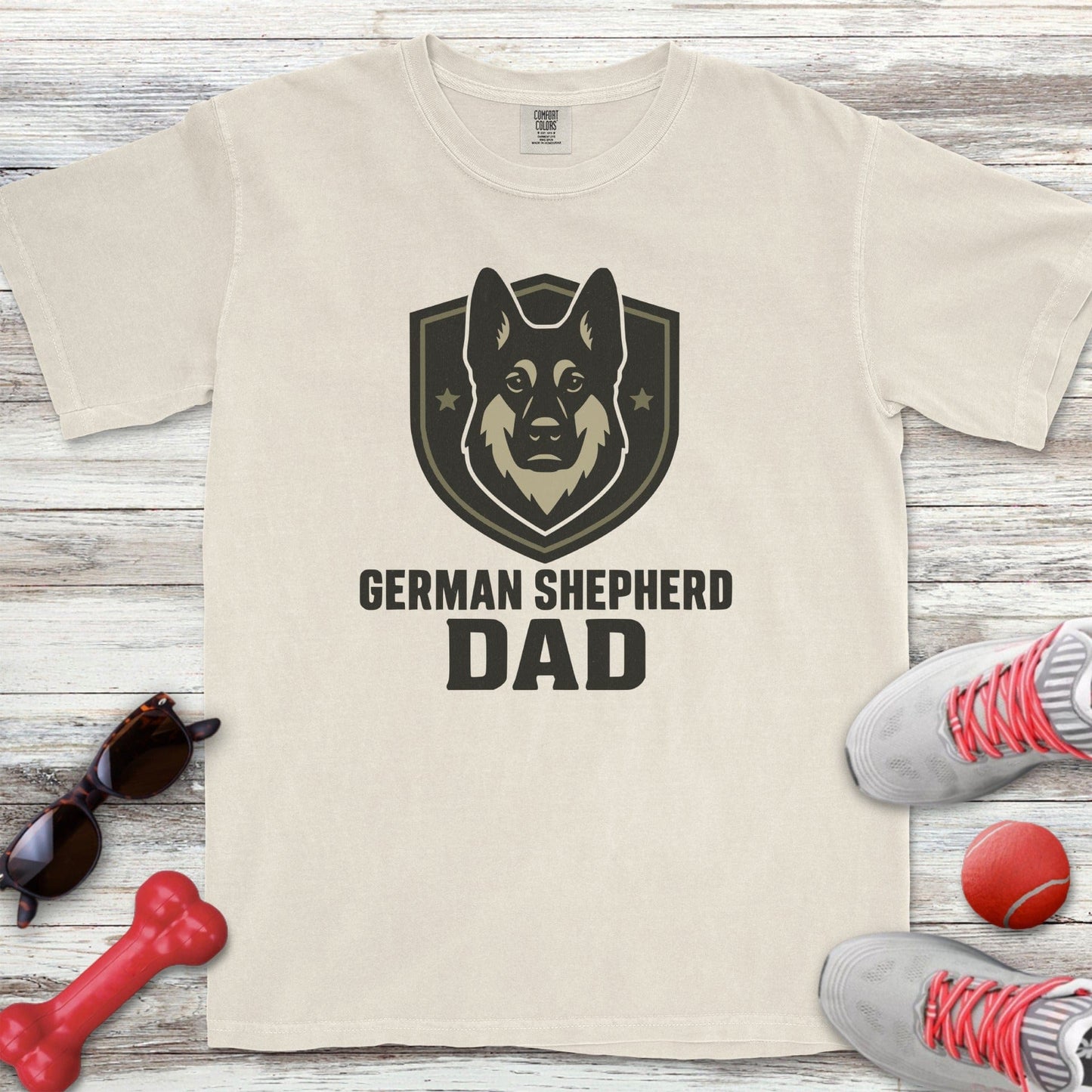 German Shepherd Dad T-Shirt