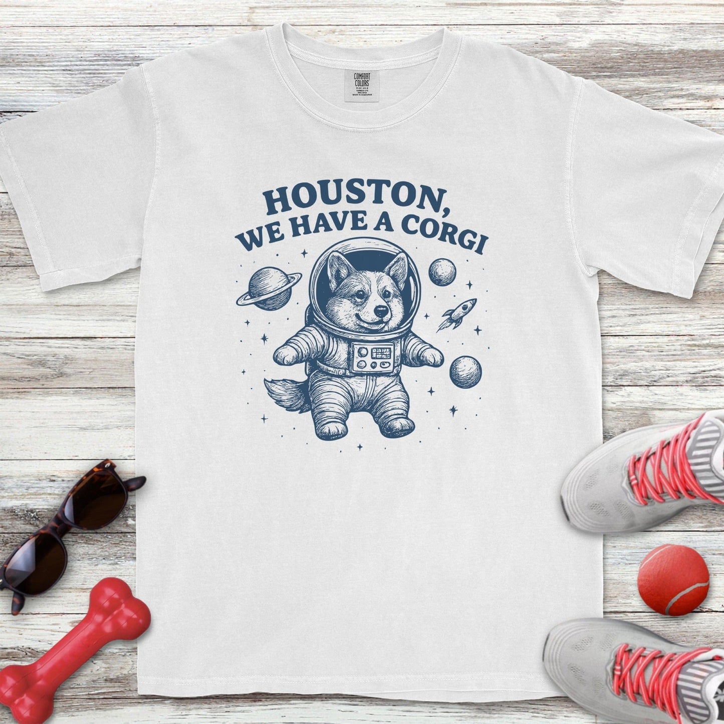Corgi Astronaut T-Shirt