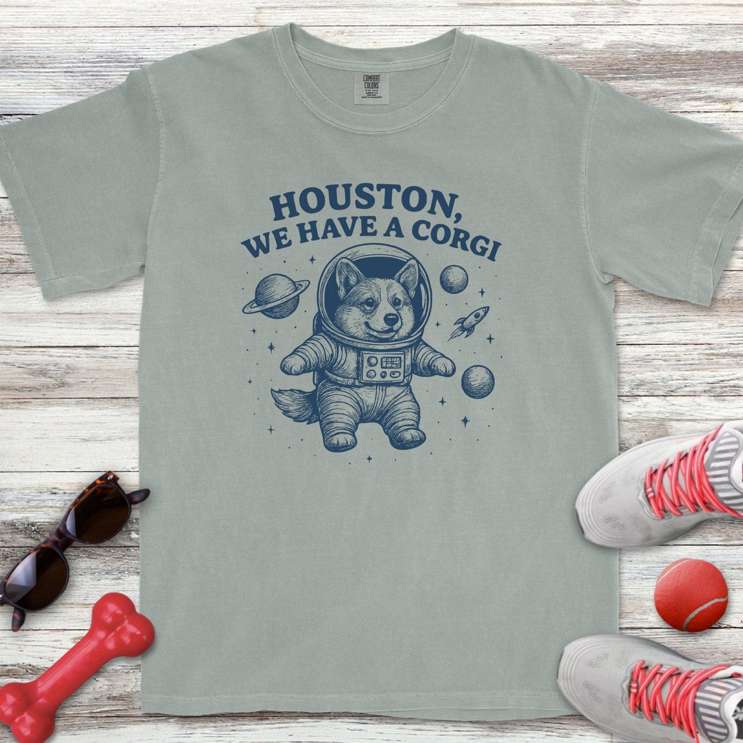 Corgi Astronaut T-Shirt