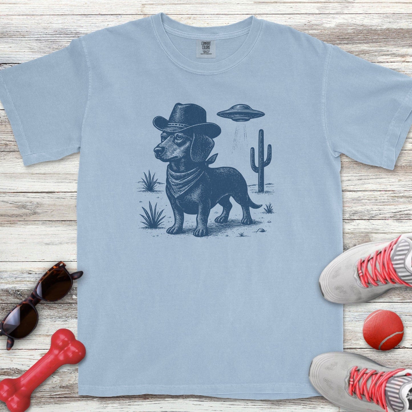 Dachshund UFO T-Shirt