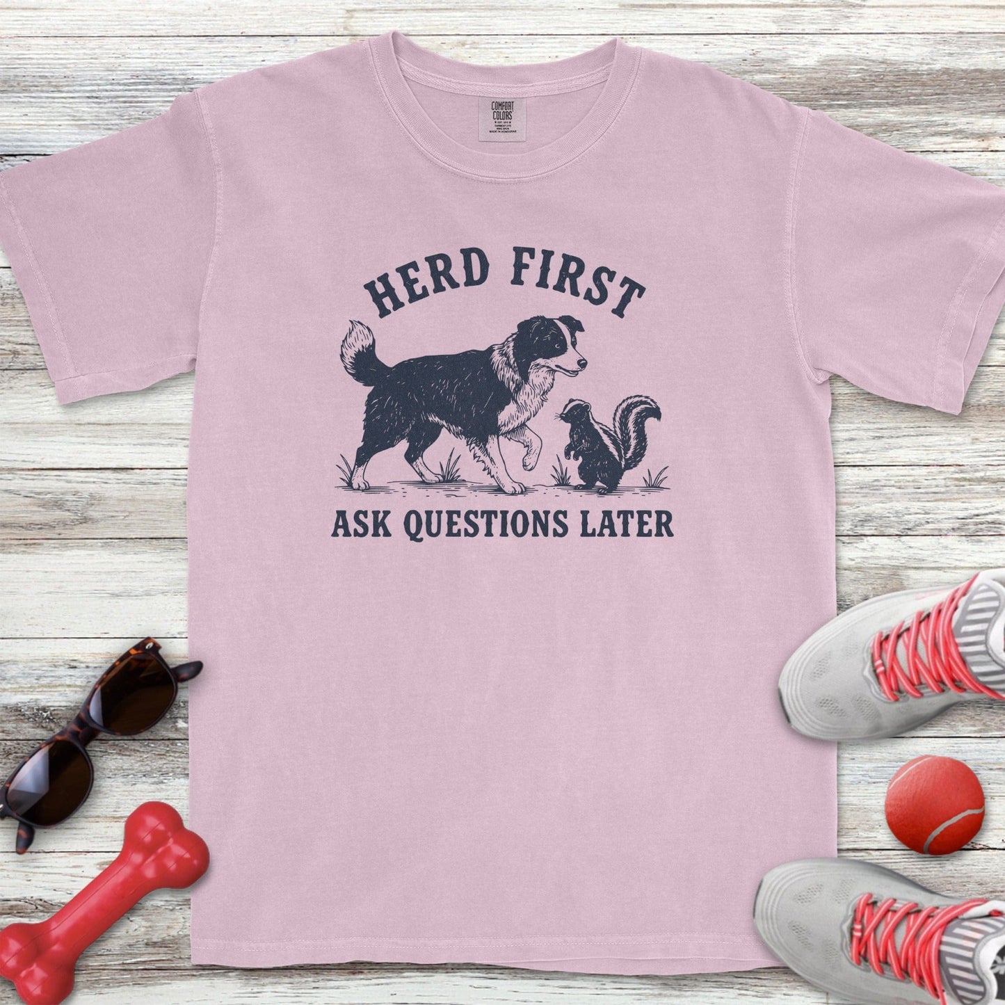 Border Collie Herd First T-Shirt