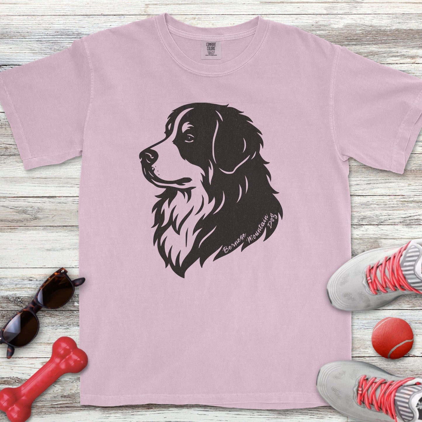 Bernese Mountain Dog Signed T-Shirt