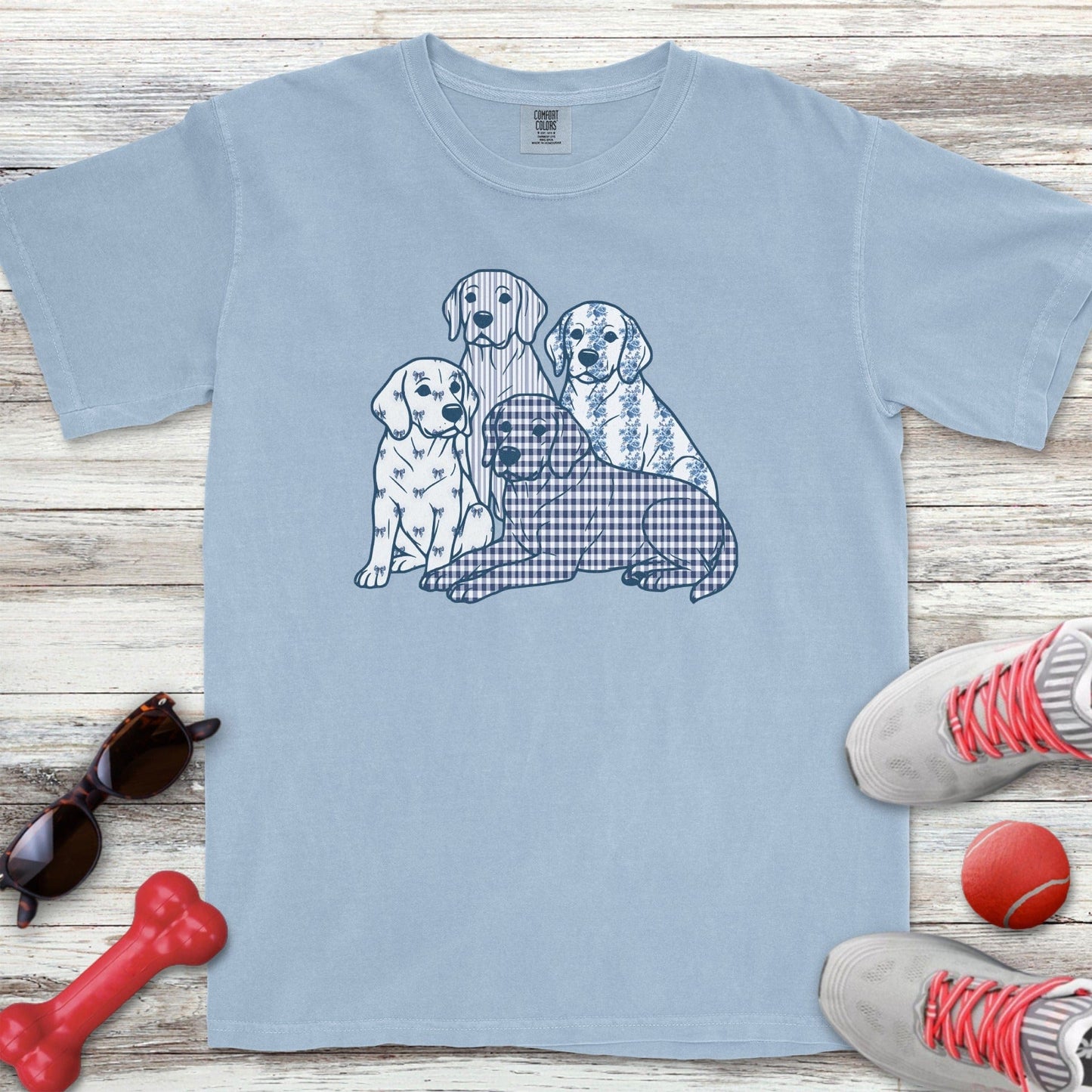Patchwork Puppies T-Shirt
