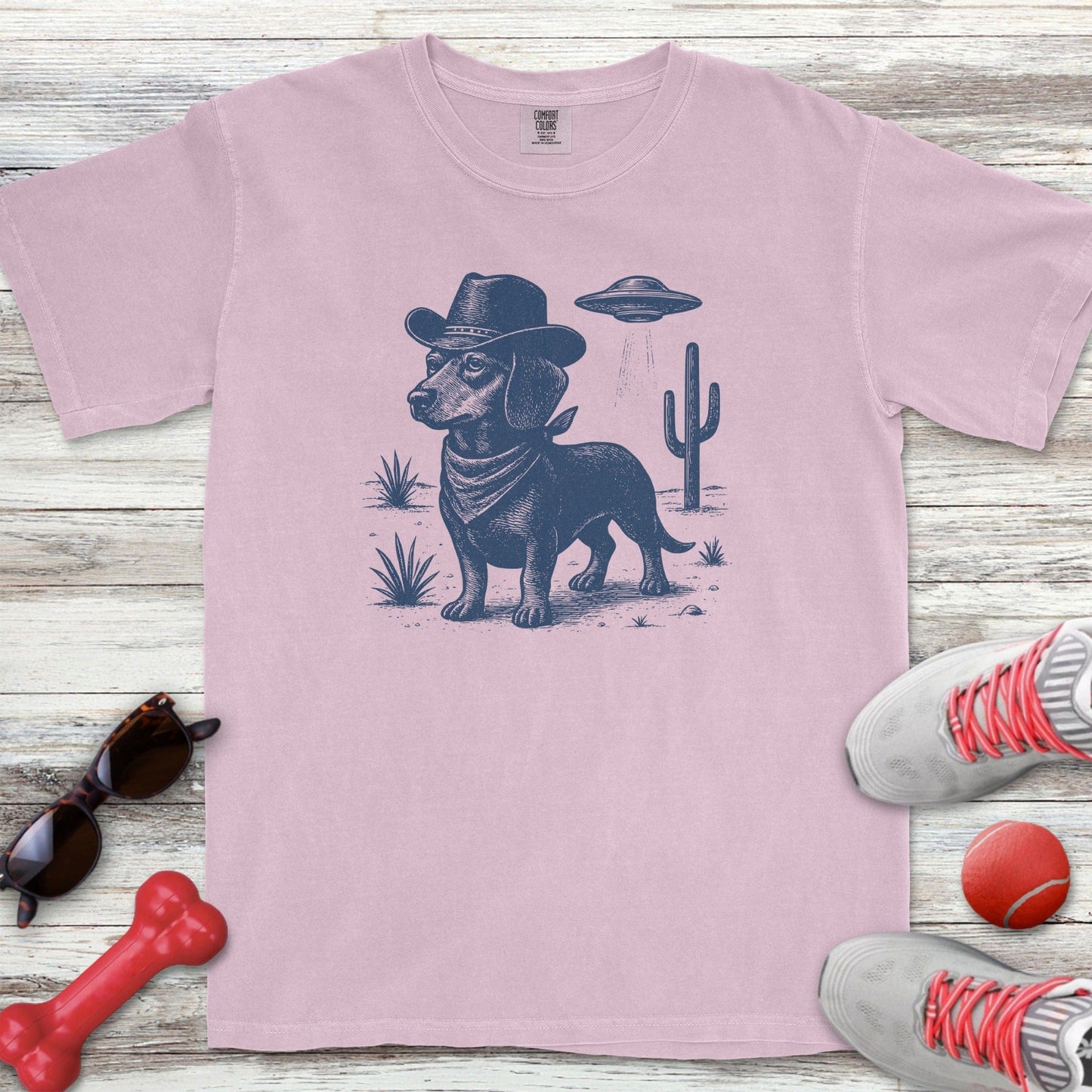 Dachshund UFO T-Shirt