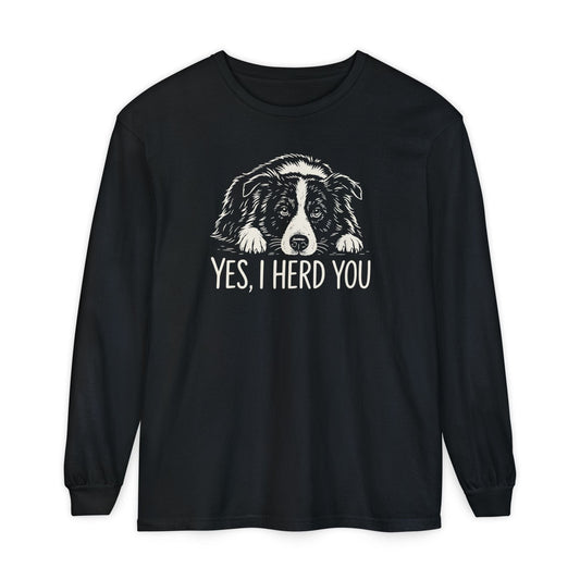 Border Collie Herd You Long Sleeve Tee