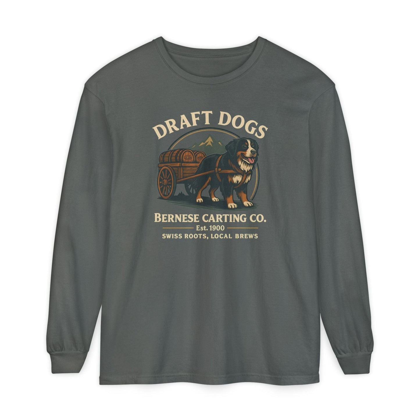 Bernese Mountain Dog Draft Dogs Long Sleeve Tee