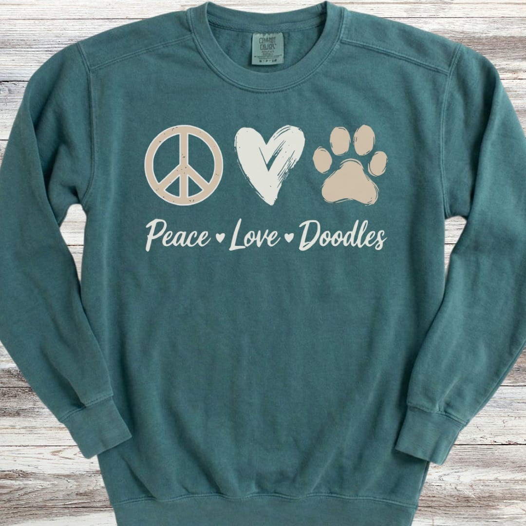 Doodle Peace Sweatshirt