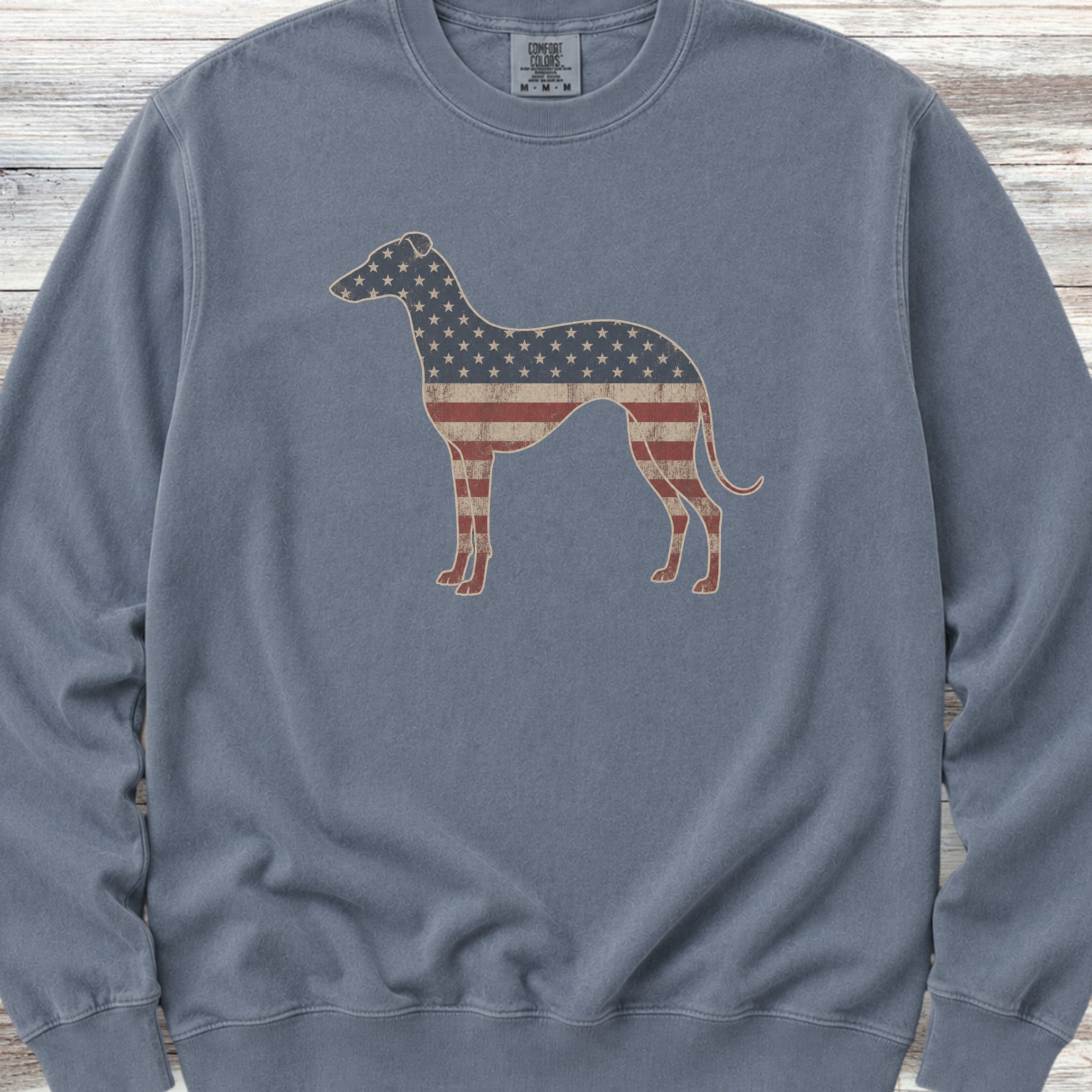 Whippet Vintage USA Sweatshirt - Blue Jean