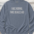 Normal 3 Beagles Ago Sweatshirt - Blue Jean