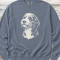 Aussiedoodle Loyalty Sweatshirt - Blue Jean