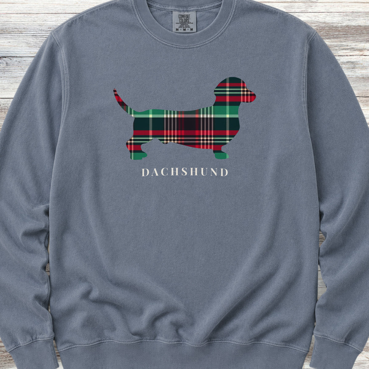 Dachshund Winter 2025 Sweatshirt - Blue Jean