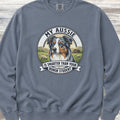 Australian Shepherd Aussie Smart Sweatshirt - Blue Jean