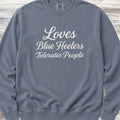 Australian Cattle Dog Loves Blue Heelers Sweatshirt - Blue Jean