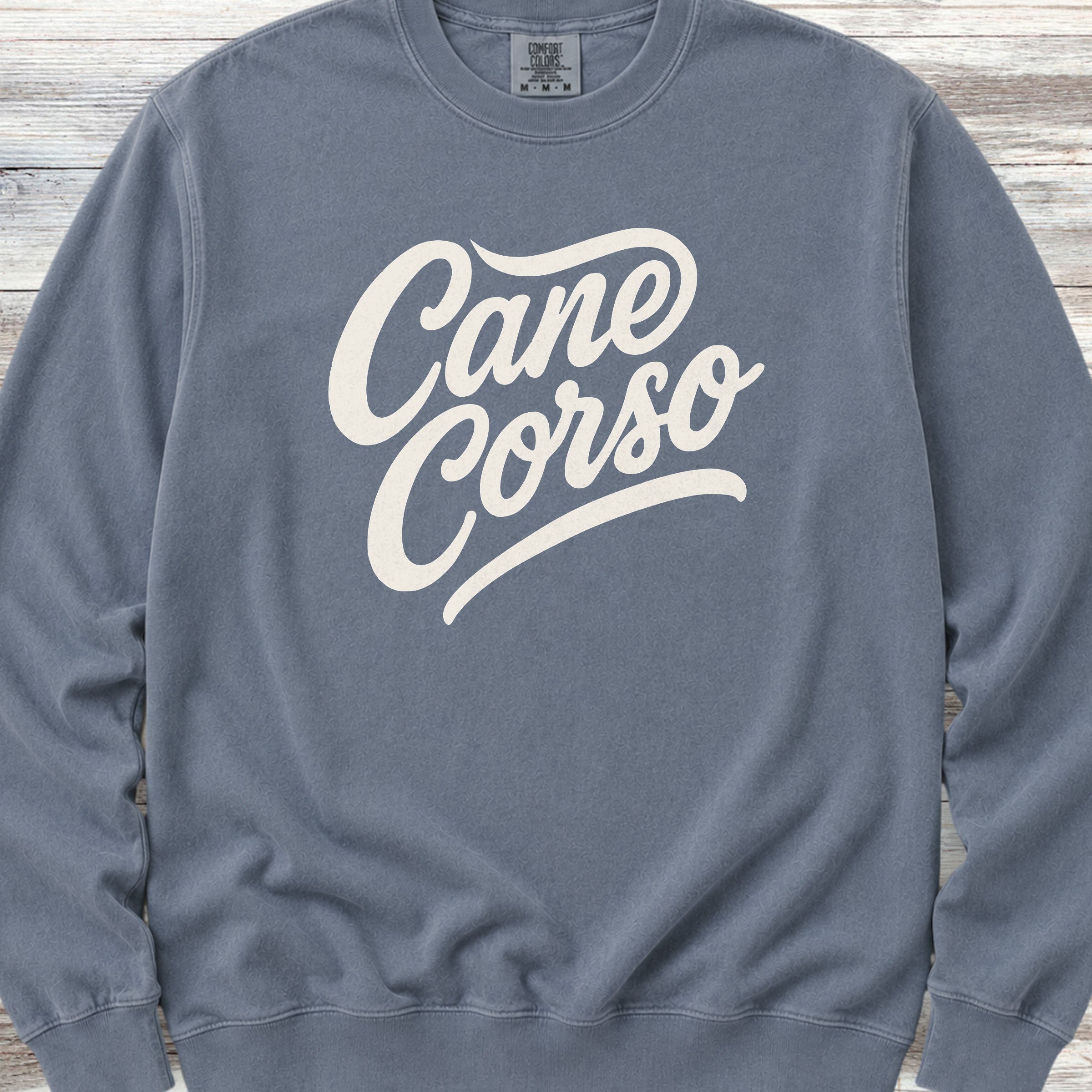 Cane Corso Team Sweatshirt - Blue Jean