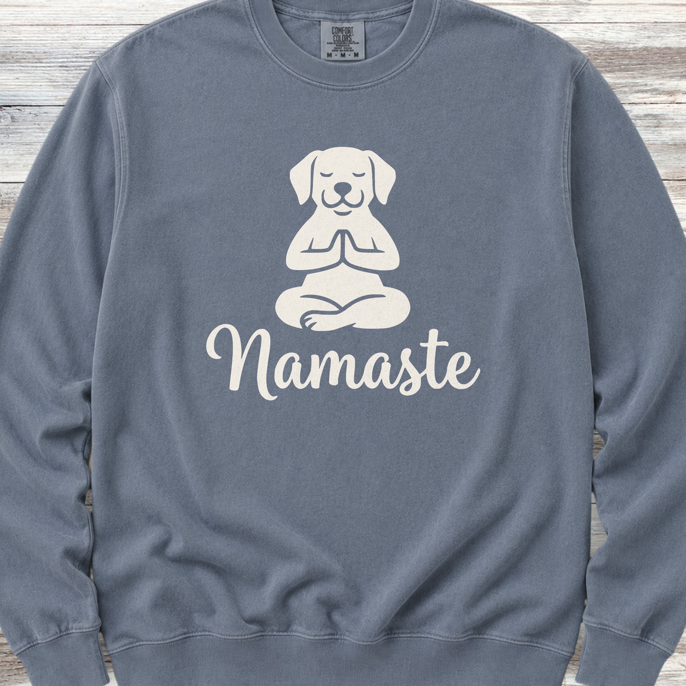 Namaste Sweatshirt - Blue Jean
