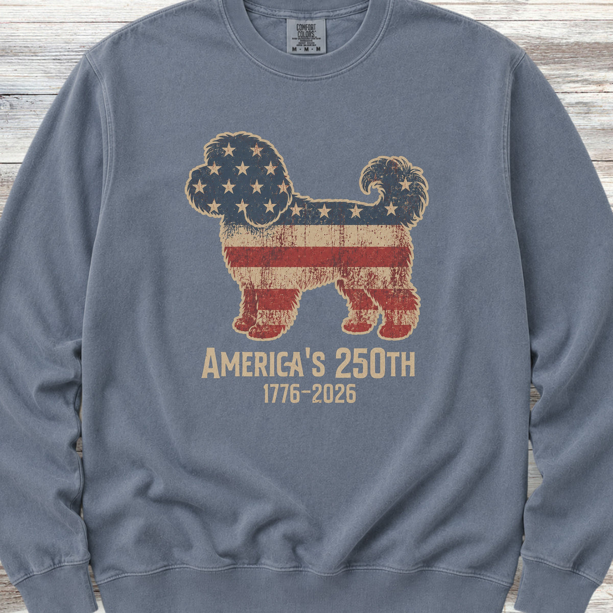 Cavapoo 250 Sweatshirt - Blue Jean