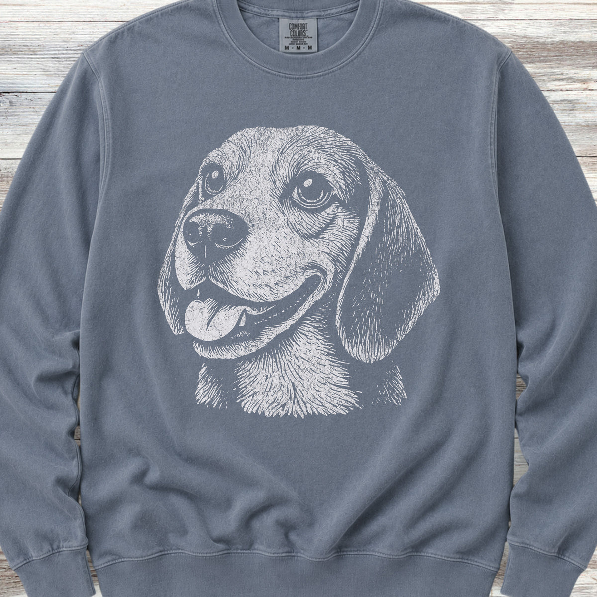 Beagle Sweatshirt - Blue Jean