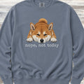 Shiba Inu Nope Sweatshirt - Blue Jean